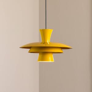 Lampa wisząca Plato Luminex, możliwość ściemniania, żółty / pomarańczowy, salon / jadalnia, metal, nowoczesny
