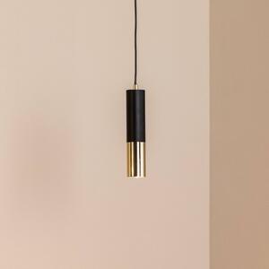 Lampa wisząca Orino Domiluce, możliwość ściemniania, mosiężny / złoty, salon / jadalnia, metal, nowoczesny