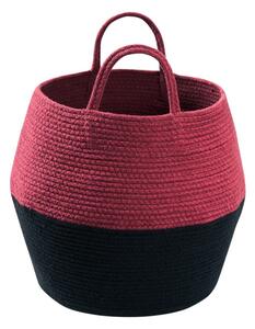 Kosz na zabawki Zoco Ash Black/Aubergine