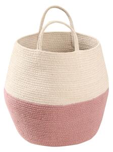 Kosz na zabawki Zoco Ash Rose/Natural