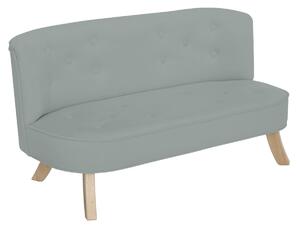 Kanapa sofa dziecięca Welur Szary