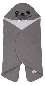 Baby Bites Kocyk 70 x 34 cm Seal grey