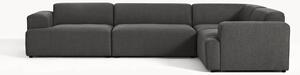 Duża sofa narożna Melva (4-osobowa)