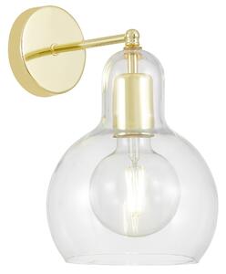LAMPA ŚCIENNA KINKIET NOWOCZESNY KLASYCZNY ZŁOTY MORO 1A