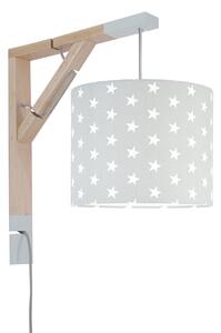 Lampa wisząca na ścianę kinkiet dla dzieci Simple Gwiazdki