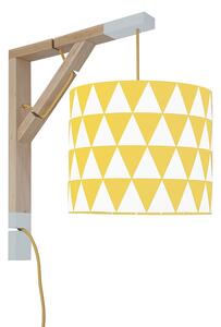 Lampa wisząca na ścianę dla dzieci Simple Trójkąty - kolory