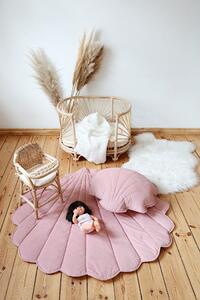 Mata/dywanik welwetowy "soft pink"