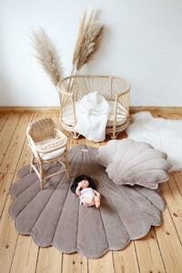 Mata/dywanik welwetowy "dark beige"