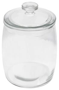 Szklane słoje z pokrywką, 2 szt., 2000 ml