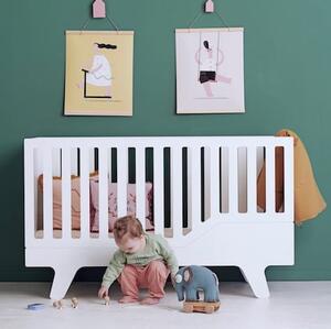 Łóżeczko dla dzieci Dream Białe 140 cm