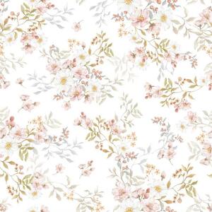 Tapeta do pokoju dzieci - Pastels in bloom