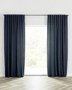 Zasłona BASIC na taśmie marszczącej 140x280 cm granatowy 1 szt