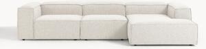 Narożna sofa modułowa Bouclé Lennon (4-osobowa)