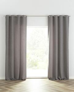 Zasłona BASIC na kółkach 140x280 cm szaroczarny melanż 1 szt