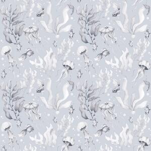 Tapeta do pokoju dziecka Magia Oceanu Creamy Blue SMALL