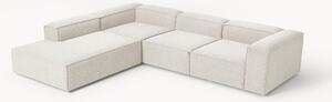 Narożna sofa modułowa Bouclé XL Lennon (4-osobowa)
