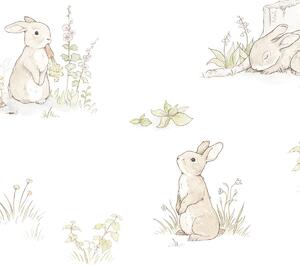 Dziecięca tapeta - Rabbit Day Classic