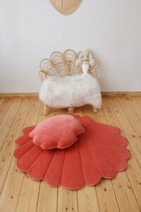 Mata/dywanik welwetowy "coral"