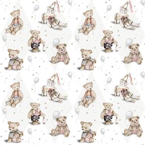 Tapeta do pokoju dziecka Teddy Bears french small