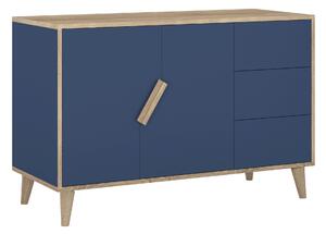 Drewniana komoda dla dziecka Tutu Blue