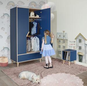 Drewniana szafa dla dziecka Tutu Blue