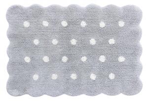 Dywan Bawełniany Mini Biscuit Pearl Grey 70x100 Cm Lorena Canals