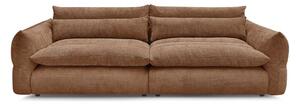 Pomarańczowa sofa z tkaniny szenilowej 276 cm Neil – Bobochic Paris