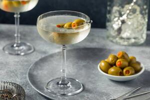 Fotografia Boozy Refreshing Dry Gin Martini, bhofack2