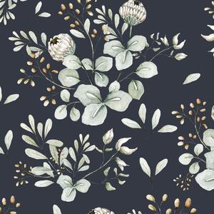 Tapeta do pokoju dziecka Clover Navy Blue Tapeta / Return to Innocence