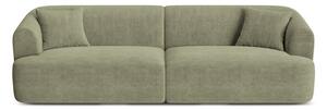 Zielona sztruksowa sofa 255 cm Campi – Cosmopolitan Design