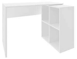 Białe biurko w kształcie litery L - Ribon