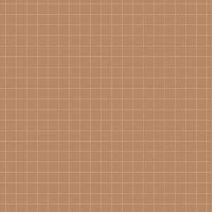 Tapeta dla dzieci SIMPLE check pattern small cinnamon
