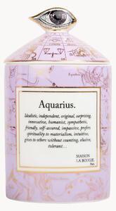 Ręcznie wykonana świeca zapachowa Aquarius (kadzidło & paczula)