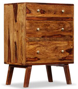 Szafka boczna, lite drewno sheesham, 60 x 35 x 76 cm