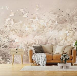 Tapeta dla dzieci Malumi _ DREAM EVENING Latte