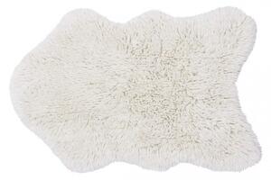 Dywan Wełniany Woolly White 75x110 Cm Lorena Canals