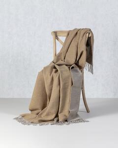 Pled Merinos 140x200 cm melange toffee