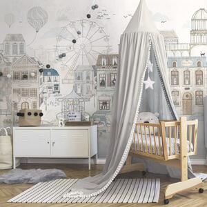 Tapeta Malumi LE PETIT PARIS - Beige - W Kamienice