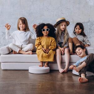Modułowa sofa do pokoju dziecka plac zabaw Mini - kolory