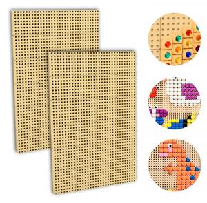 MASTERKIDZ Tablica Naukowa Kreatywna STEM Zestaw 2 Sztuki + Panel Monatażowy 120x80cm