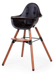 Krzesełko do karmienia Evolu 2 nut-black, Childhome