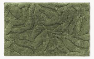Mata łazienkowa z wypukłą strukturą Leaf, antypoślizgowa