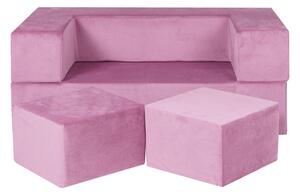 Sofa do pokoju dziecka Różowa