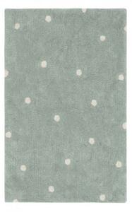 Dywan Bawełniany Do Prania Mini Dot Sage 100x150