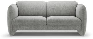 Jasnoszara sofa z tkaniny szenilowej 168 cm Georgia – Micadoni