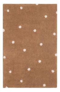 Dywan Bawełniany Do Prania Mini Dot Chestnut 100x150