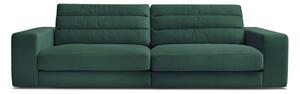 Zielona aksamitna sofa 276 cm Sierra – Bobochic Paris
