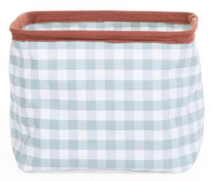 Pojemnik na zabawki 20 x 20 x 25 cm Vichy Sage Green, Childhome