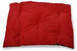 Poduszka legowisko dla psa 55x45 cm - czerwona