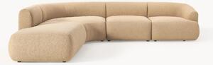 Narożna sofa modułowa Bouclé Sofia (4-osobowa)